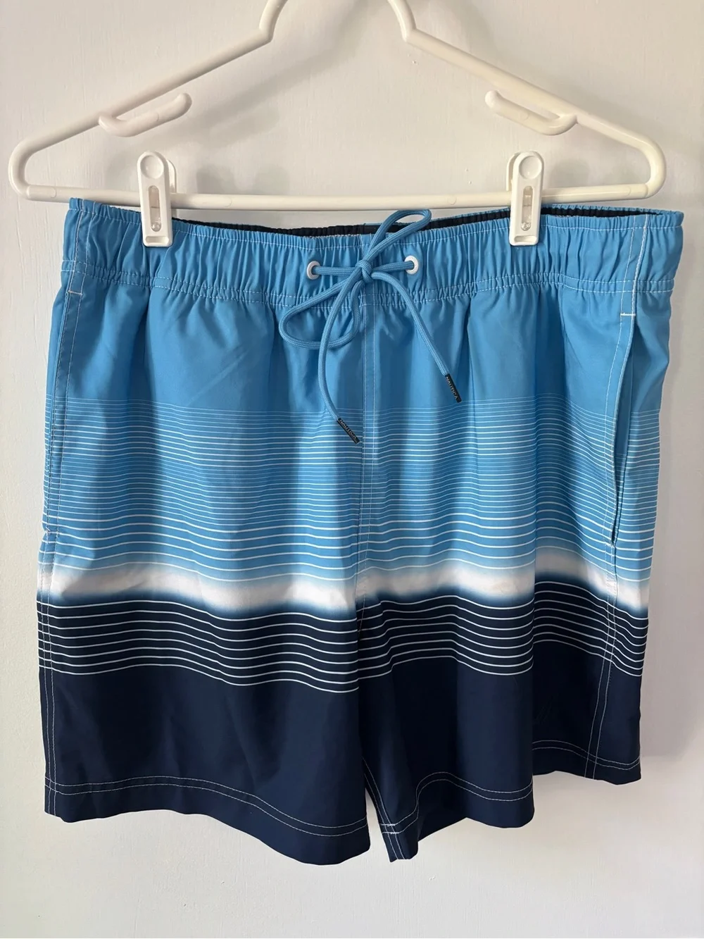 Nautica Men’s M Blue Swim Trunks